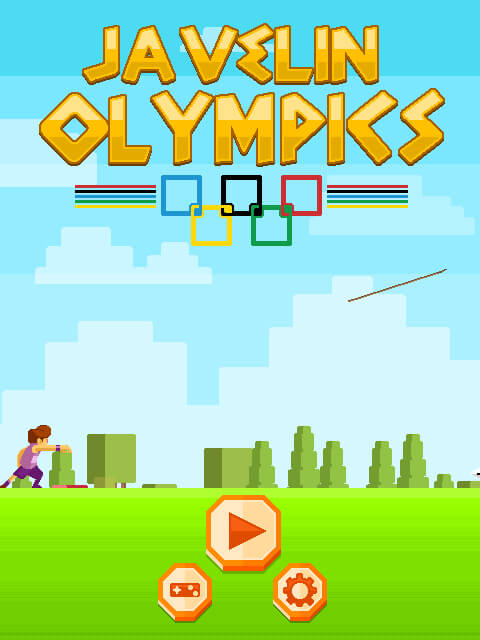 Speerwurf Olympiade
