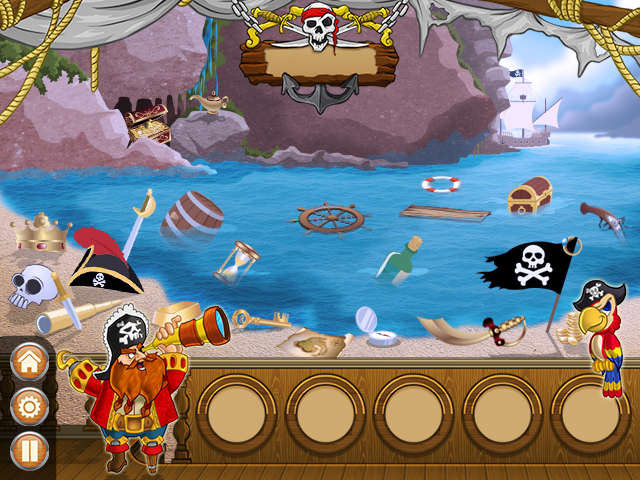 Versteckte Objekte Piratenabenteuer